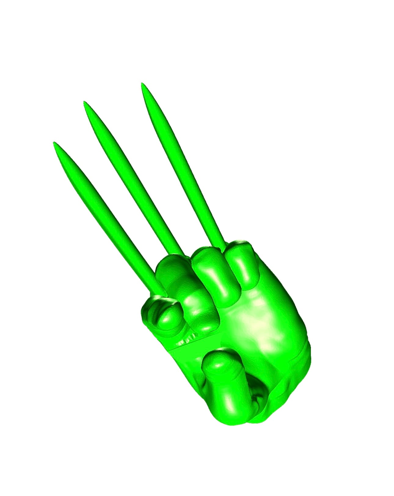 WolverineCardHolder.stl 3d model