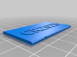 CR2025 Lid 3d model