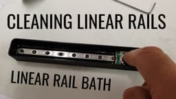 Linear Rail Bath - Clean your linear rails 3d model