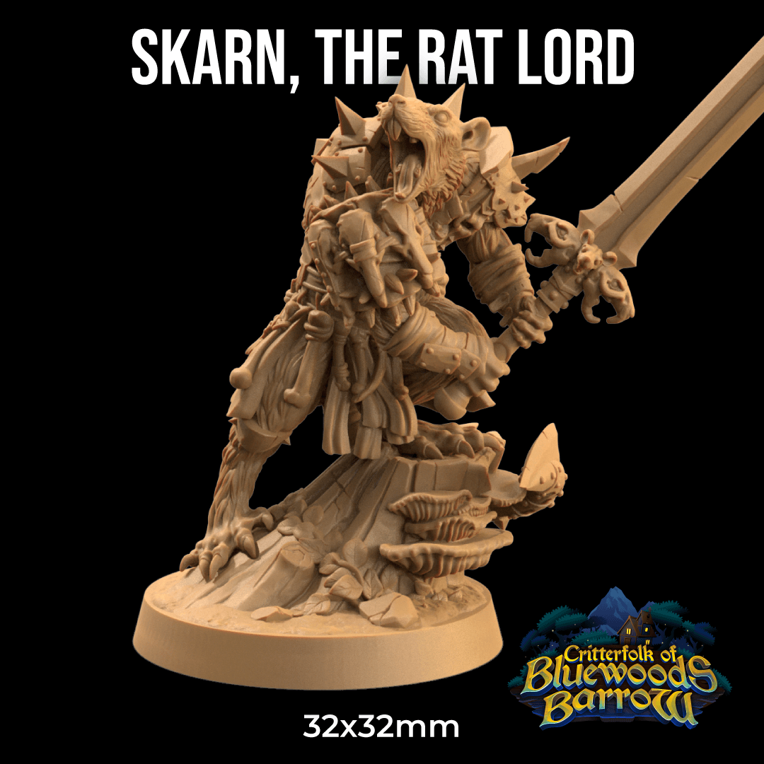 Skarn - The Rat Lord 3d model