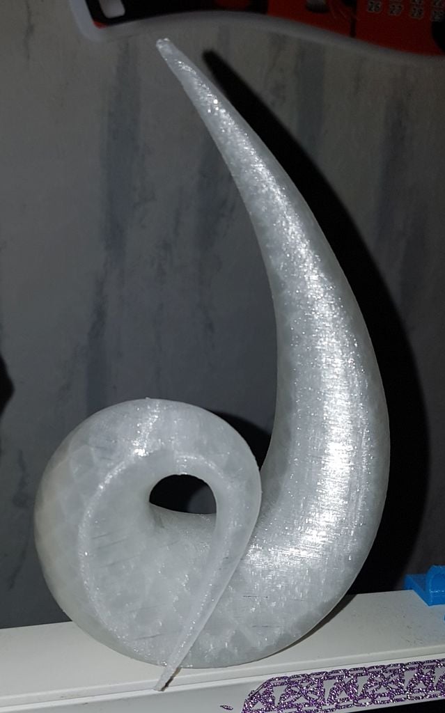 Comma sculpture 3d model