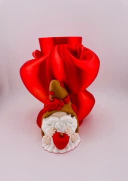Apple Gnome Pencil Holder 3d model