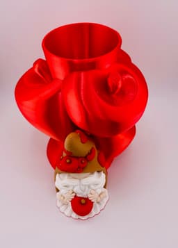 Apple Gnome Pencil Holder 3d model