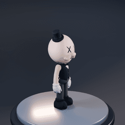 Pops regular show file clean 3d 3d model