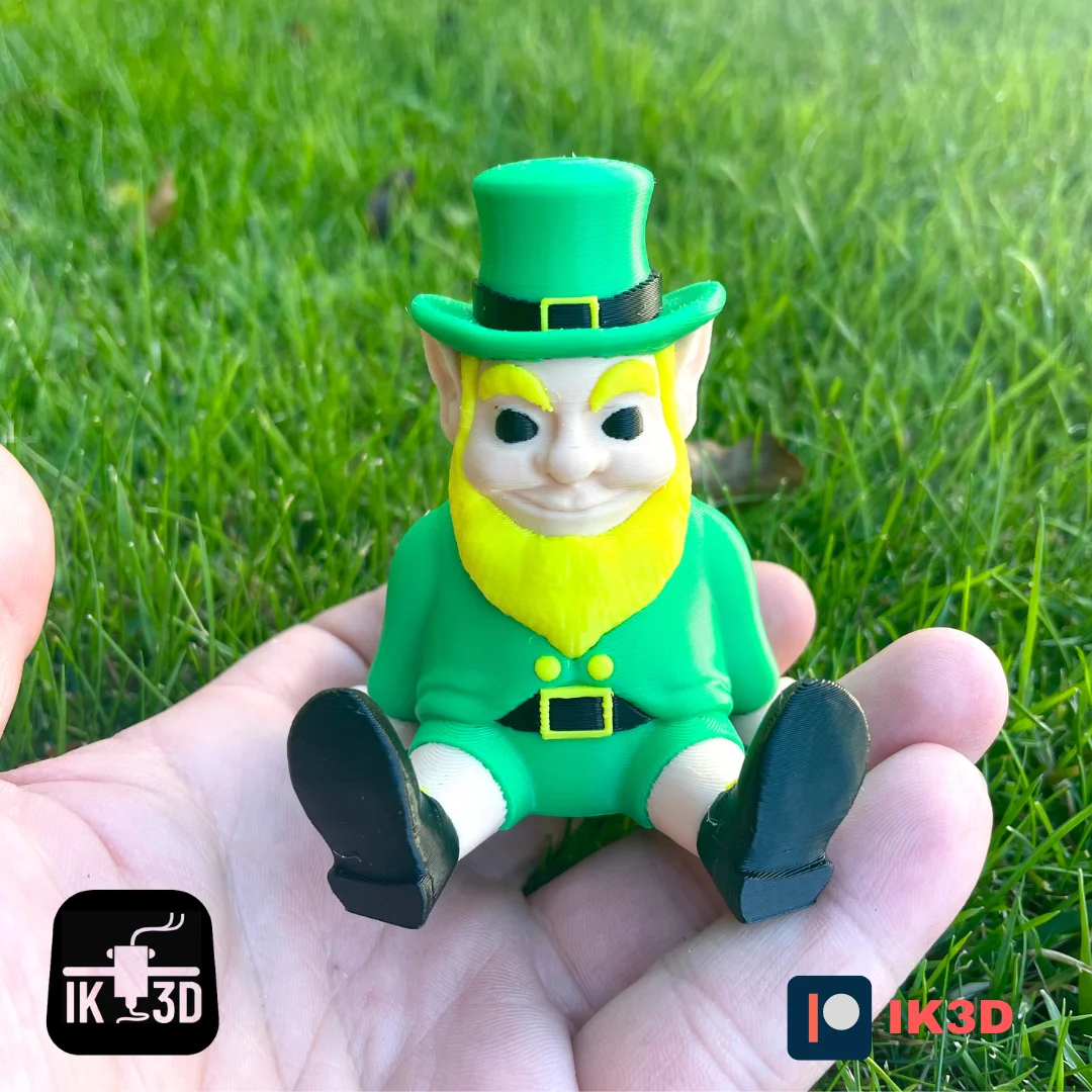 Leprechaun Shoulder Pal / No Supports / 3MF Included 3d model