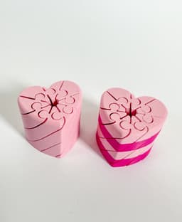 Twisty Heart Fidget 3d model