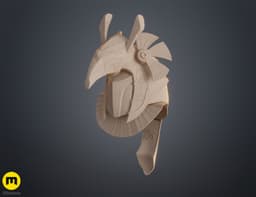 Seth Guard Helmet 3d model