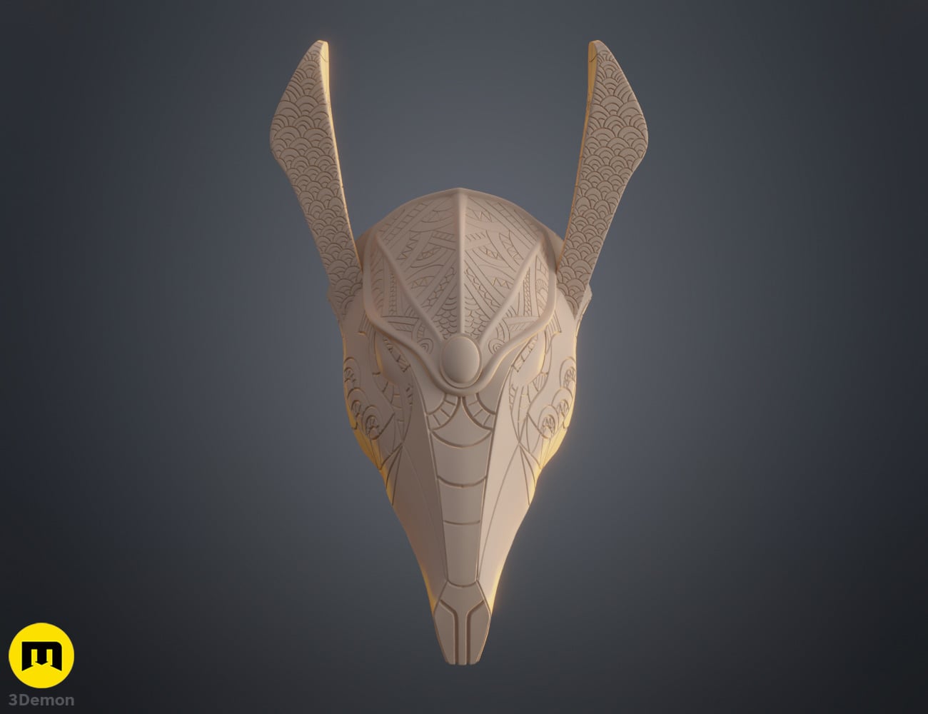 Seth Guard Helmet 3d model