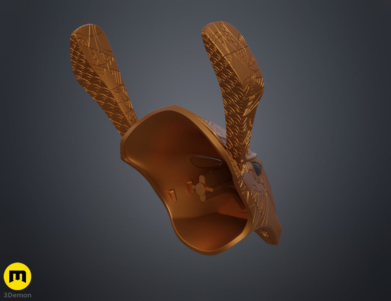 Seth Guard Helmet 3d model