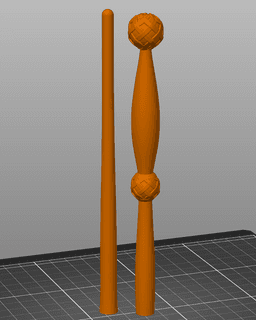 Cornelius Fudge's Wand - Harry Potter 3d model