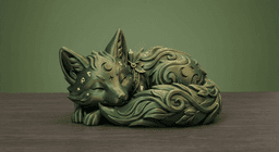The Silent Fox Series: #1 3d model
