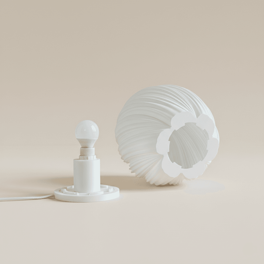 Table lamp 3d model