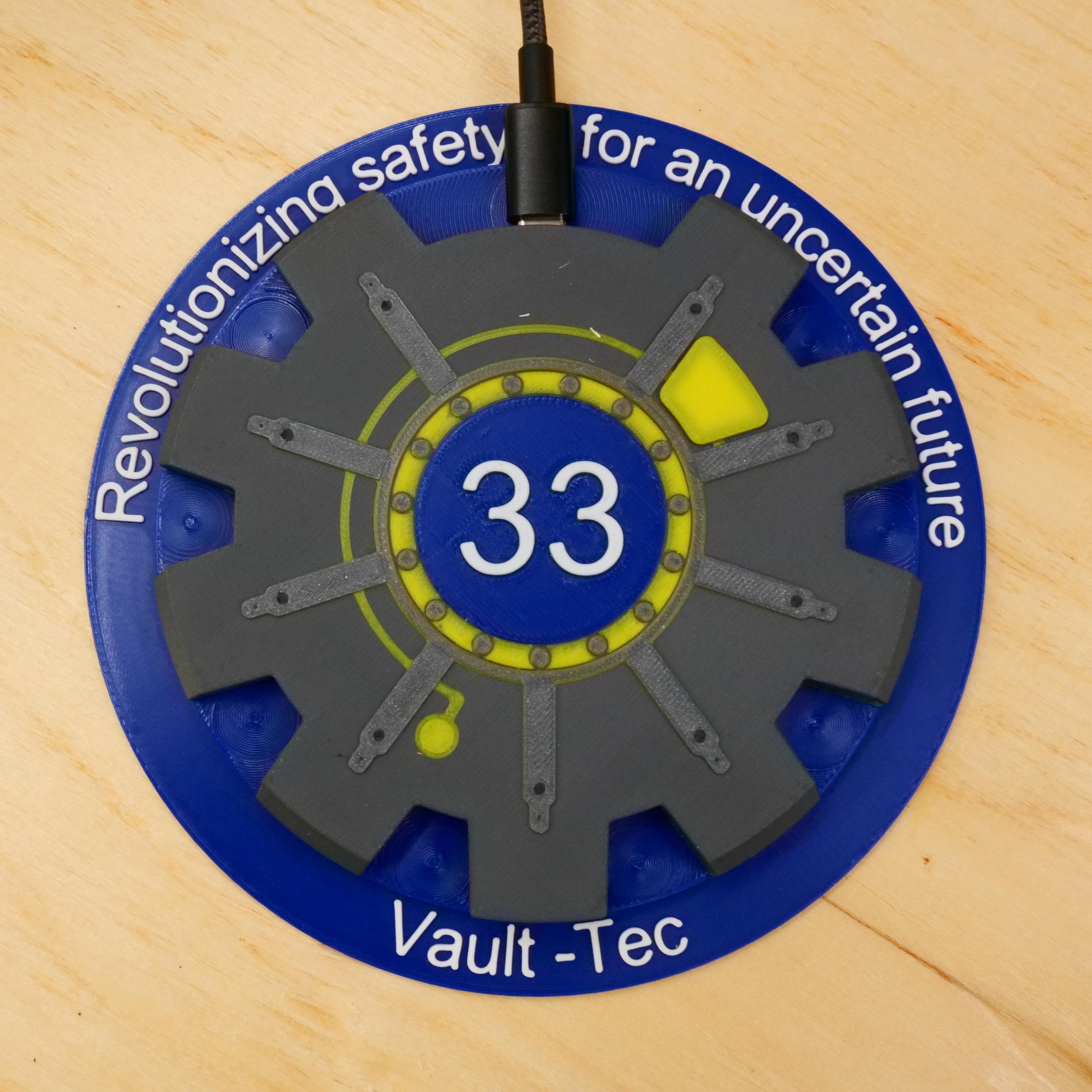 Fallout Vault-tec Door Phone Charger  3d model