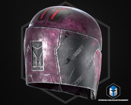 Shadow Lord Mandalorian Rook Kast Helmet - 3D Print Files 3d model