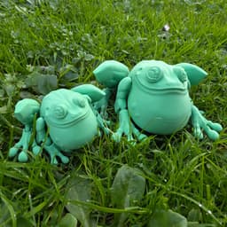 Smiley Toad 3d model