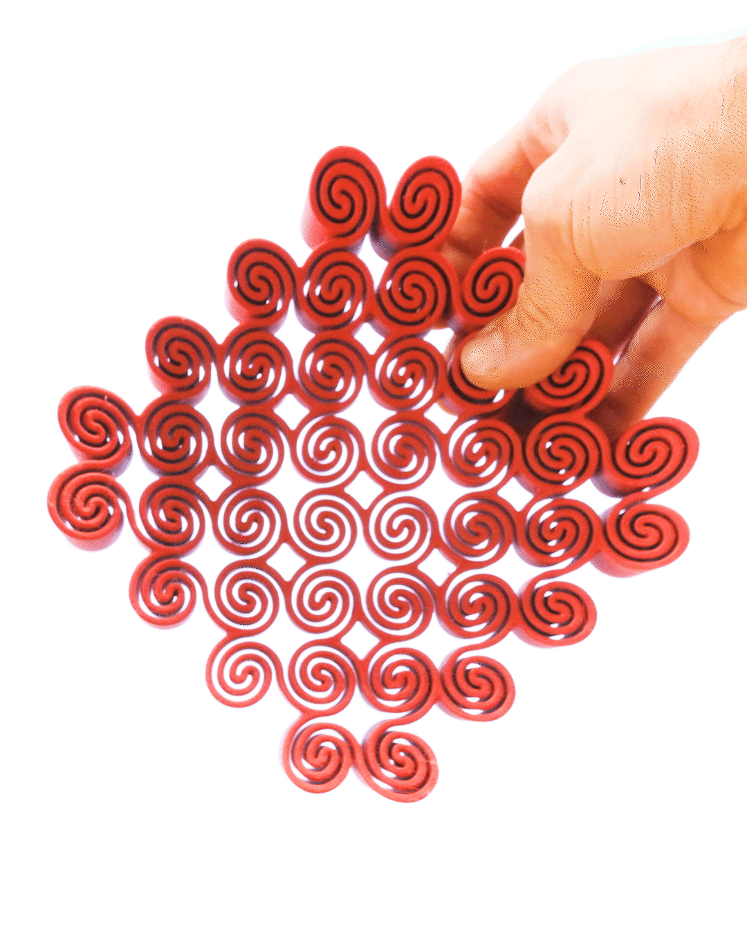 Spiral Spring Dish 3d model