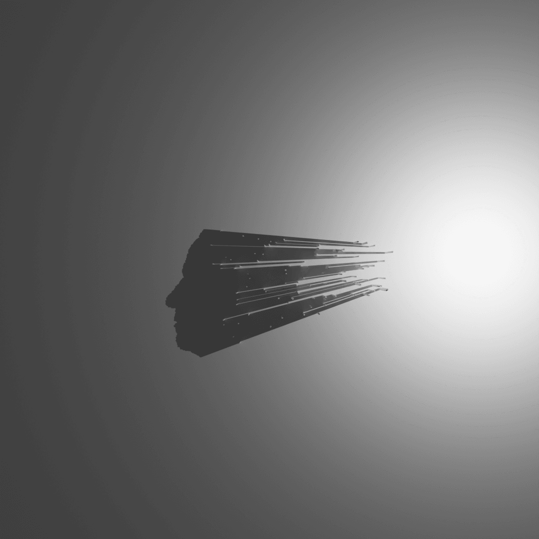Face Shadow Decor 3d model