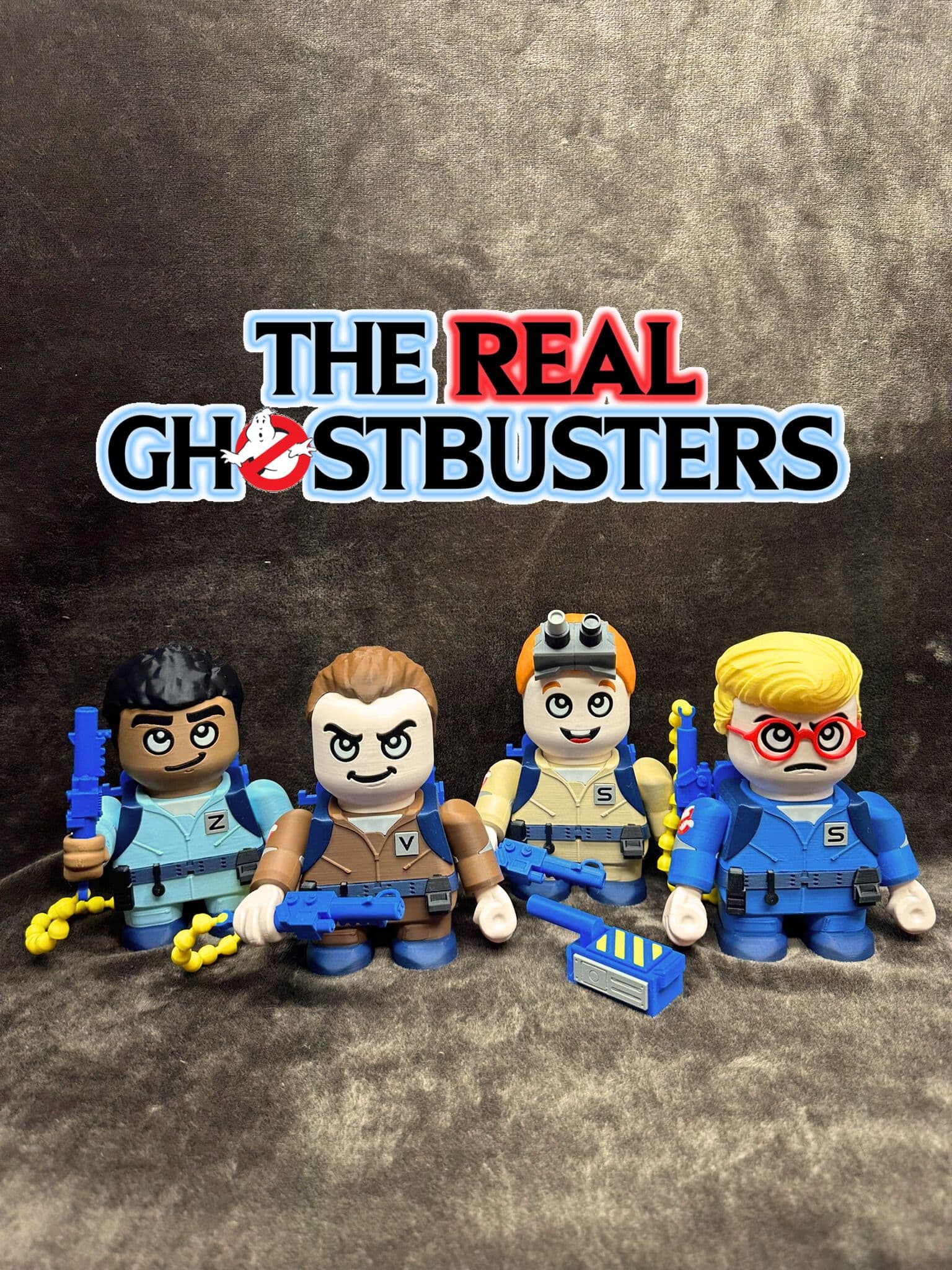 Recolored the crew to match the cartoon series and action figures