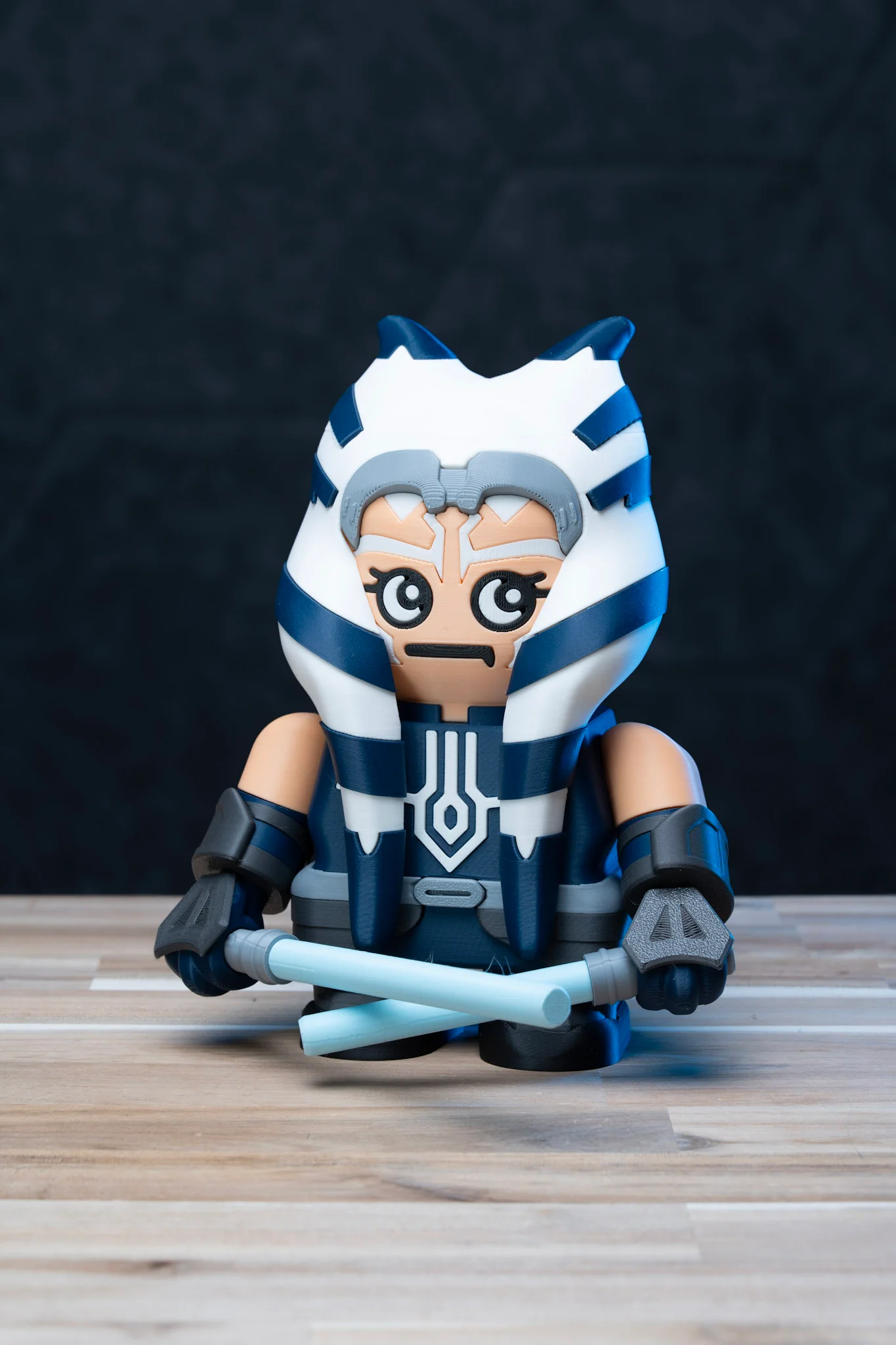 Ahsoka Chunko - Star Wars Kit | No Supports, No AMS, No Glue 3d model