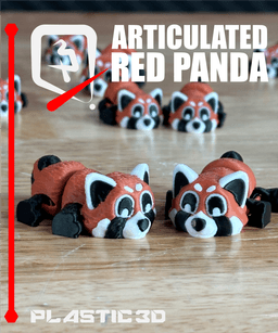 Articulated Red Panda — The Firefox 3d model