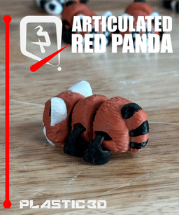 Articulated Red Panda — The Firefox 3d model