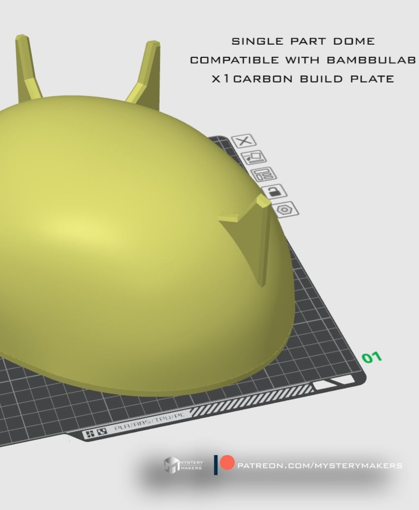 Moff Gideon helmet 3d model