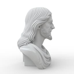 Jesus Bust 3d model