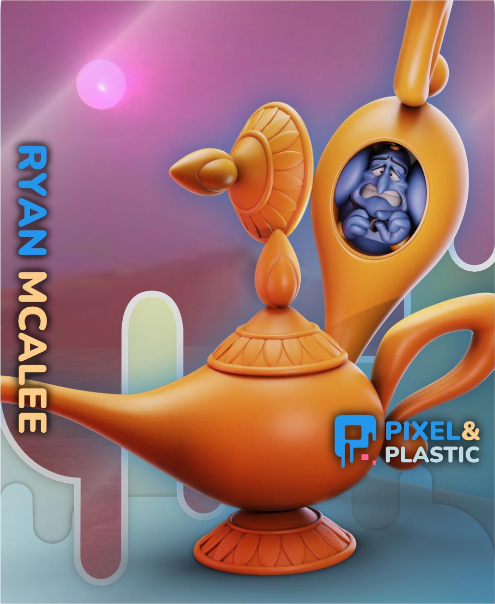 Genie Lamp | Phenomenal cosmic powers... 3d model