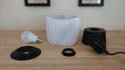 Stria Table Lamp - STL and Bambu 3MF 3d model
