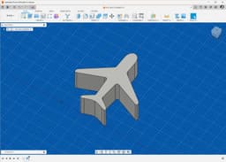 Sky Team airplane token 3d model
