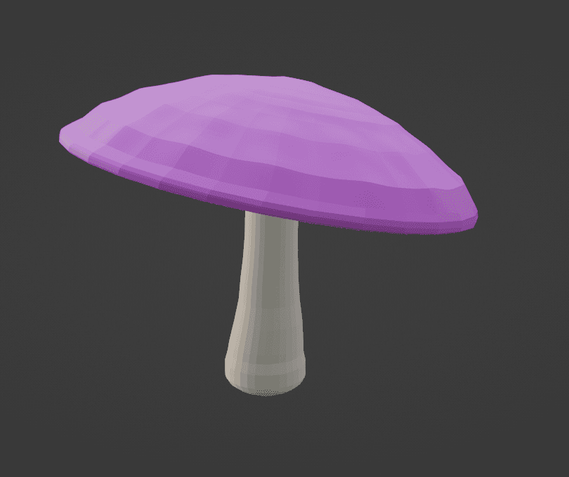 Basic Mushroom 3d model