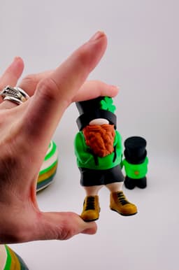 Chill Shorts St Patrick's Day Gnome 3d model