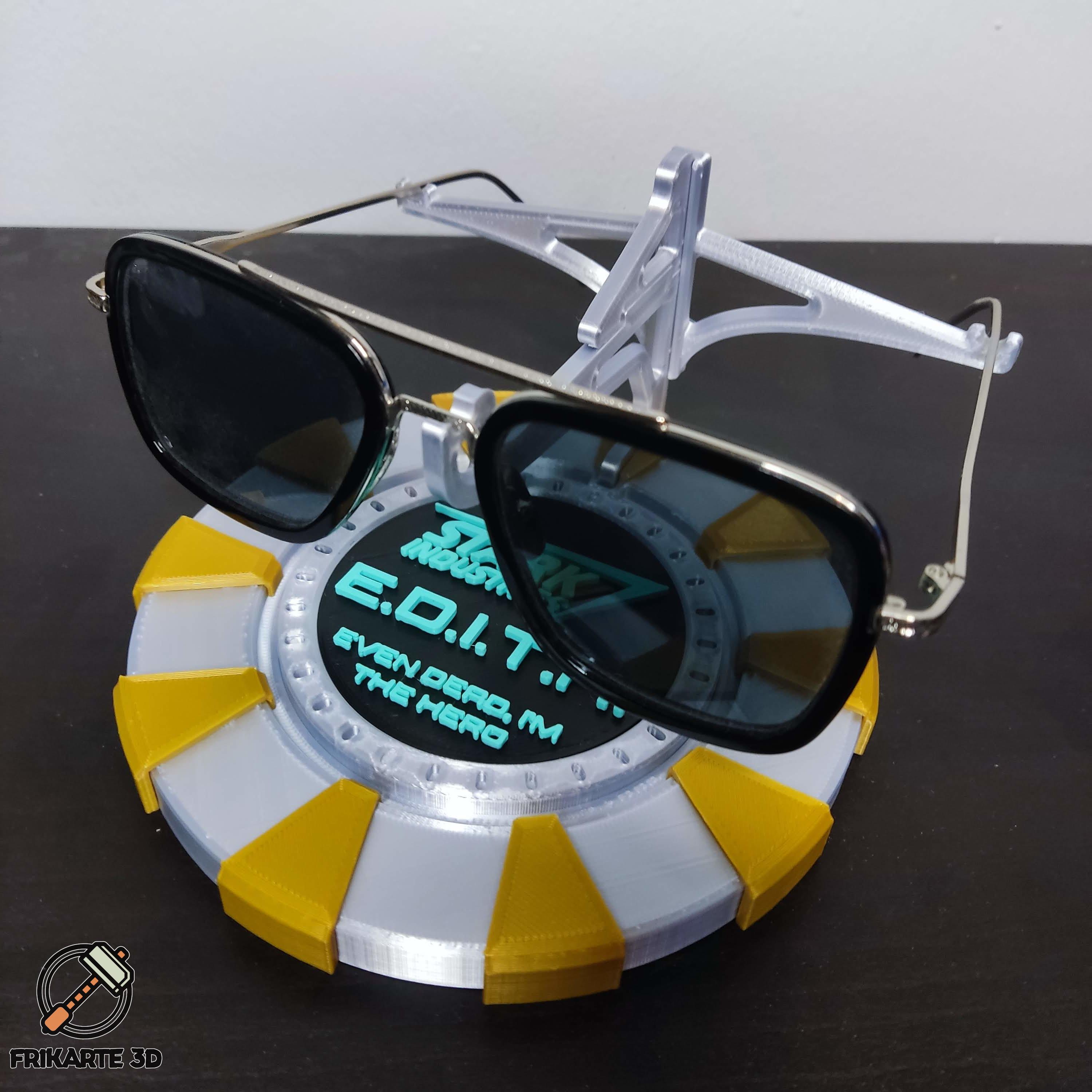 Legacy of Iron Man - EDITH Glasses Stand 3d model