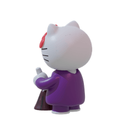Hello Kitty Cleaning 3d model
