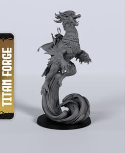 Fae Steed - With Free Dragon - 5e DnD Inspired for RPG and Wargamers 3d model