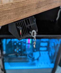 Desk Mounted SD Card Holder