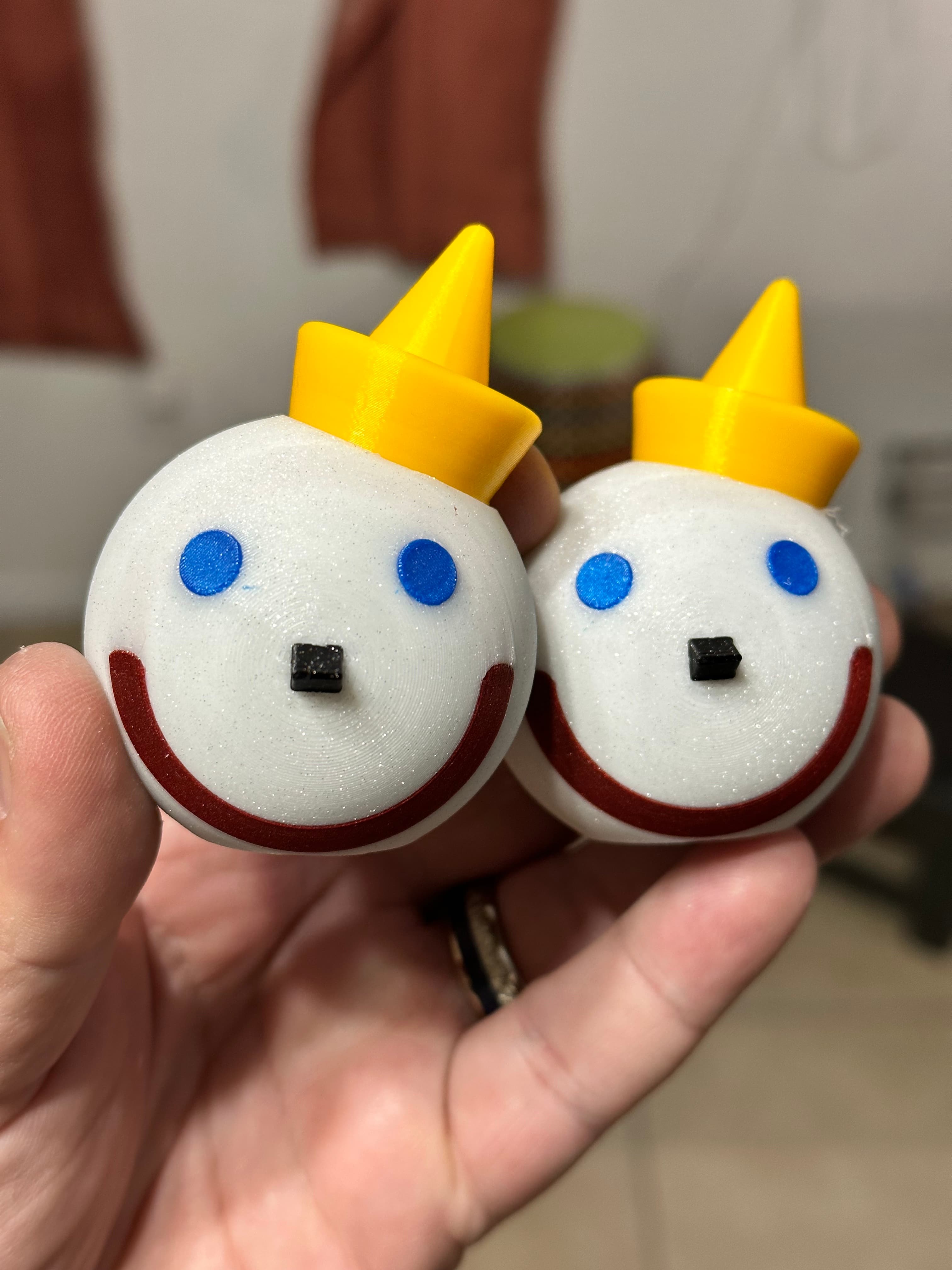 Jack in the Box CEO Head - Magnetic Version 3d model