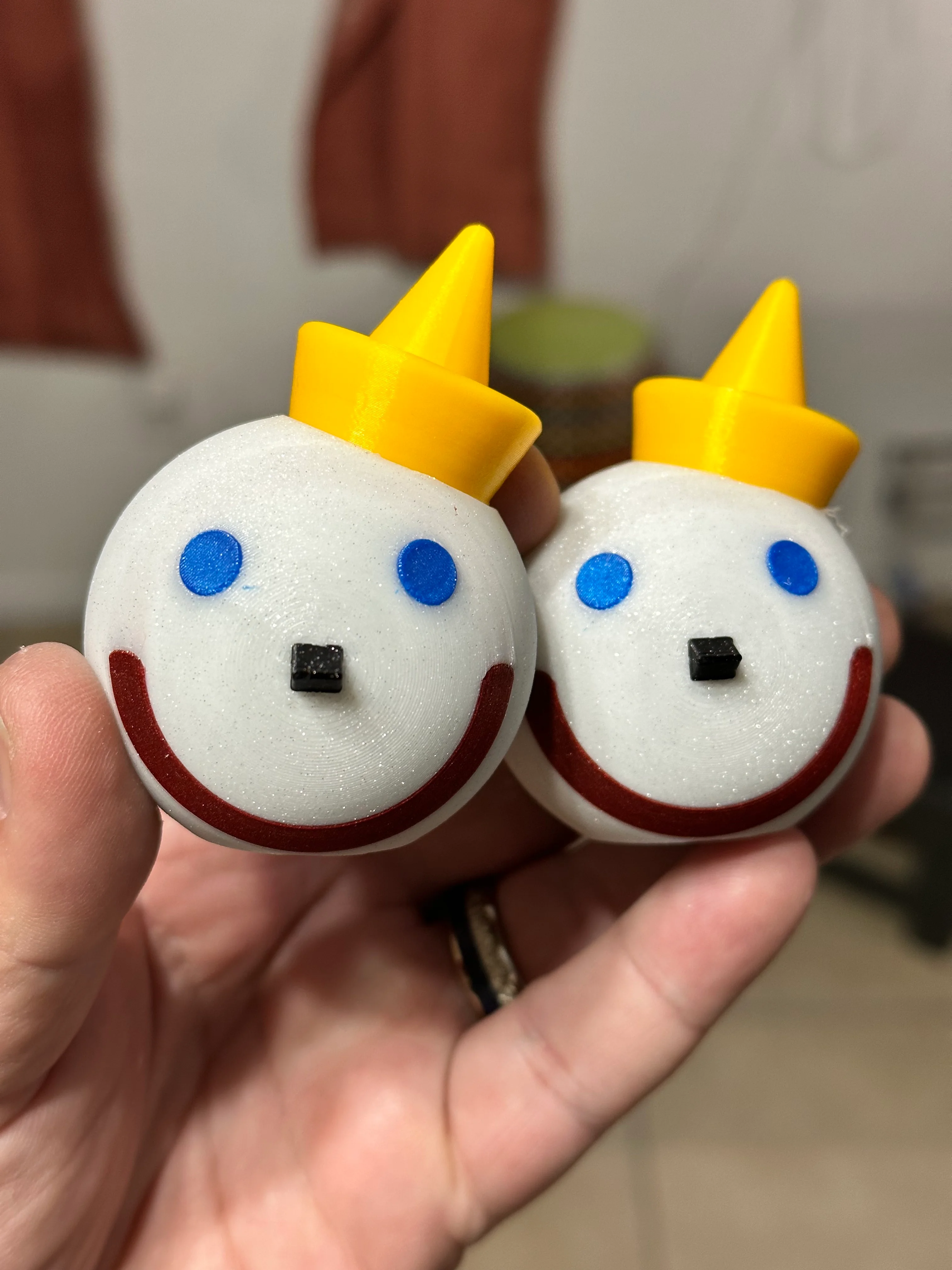 Jack in the Box CEO Head - Magnetic Version 3d model