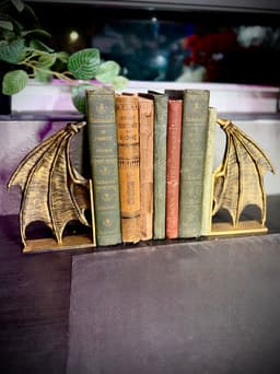 Dragon wing bookends 3d model