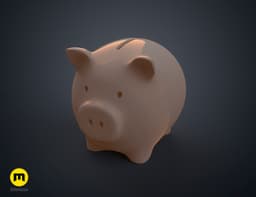 Save 'n' Smash Piggy Bank 3d model