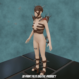 Invisible Woman Malice Skin Cosplay Accessories Marvel Rivals 3d model