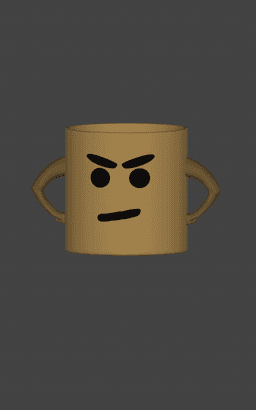 Upset PLanter 3d model