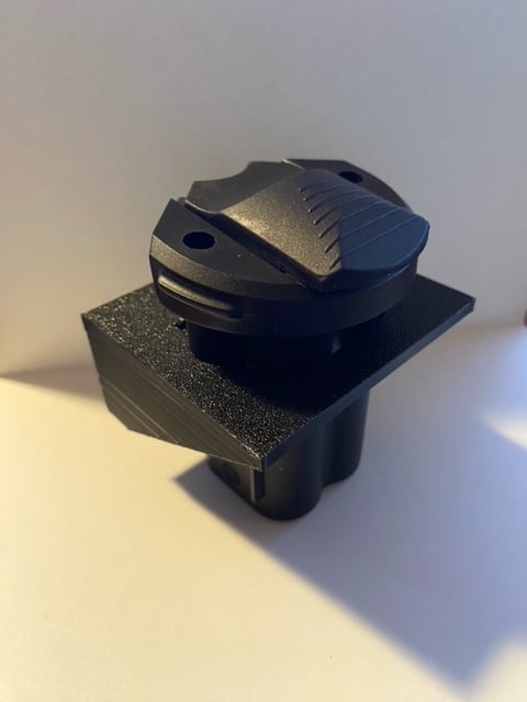 Grabo Battery Holder Vertical Screw Mount.stl 3d model