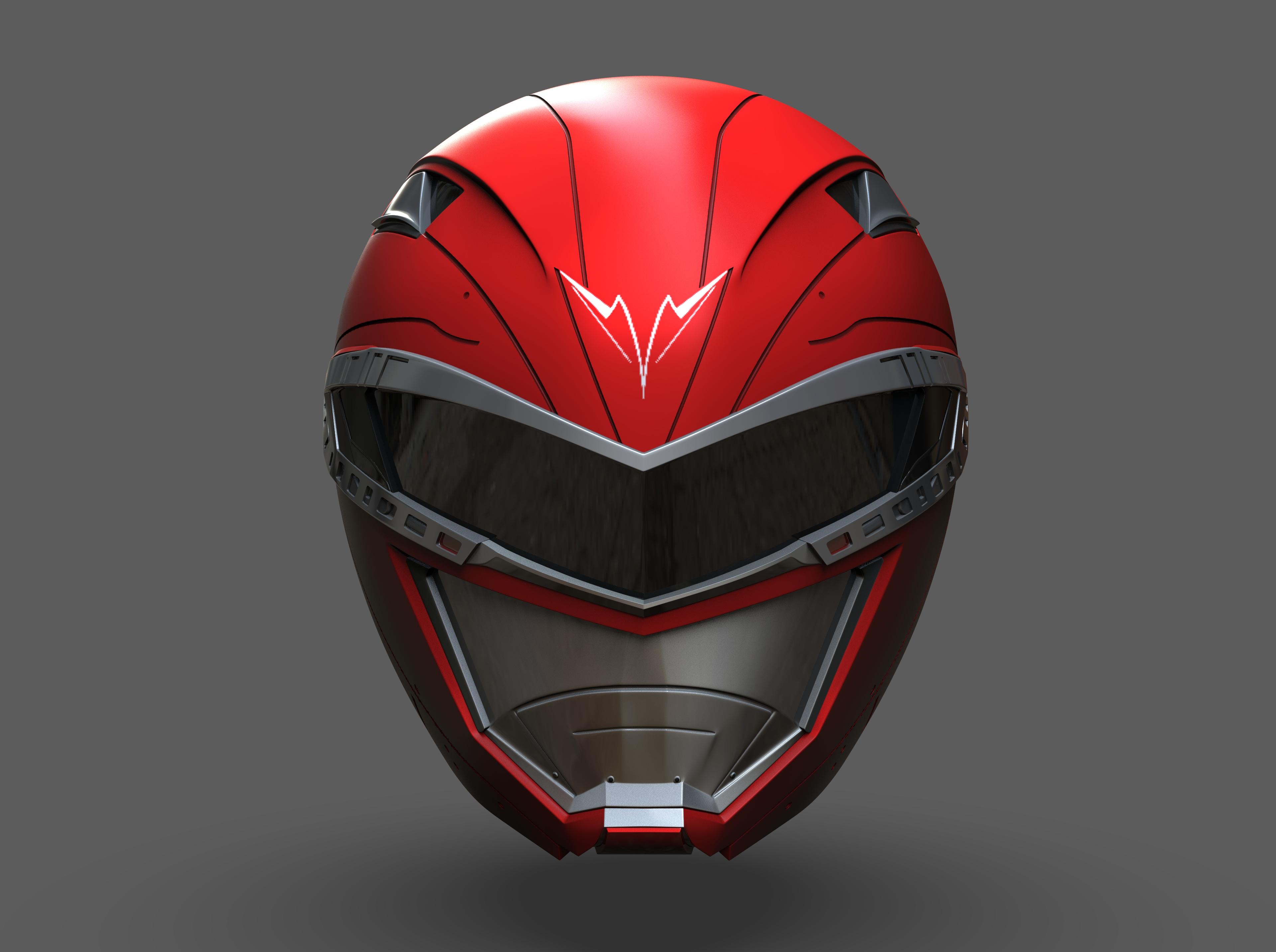 Red Ranger Remake 3d model