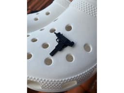 Uzi charm for crocs 3d model