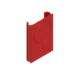 SSD T7 MAGSAFE HOLDER FOR IPHONE / IPHONE / MAGSAFE / PHONE ACCESSORIES 3d model
