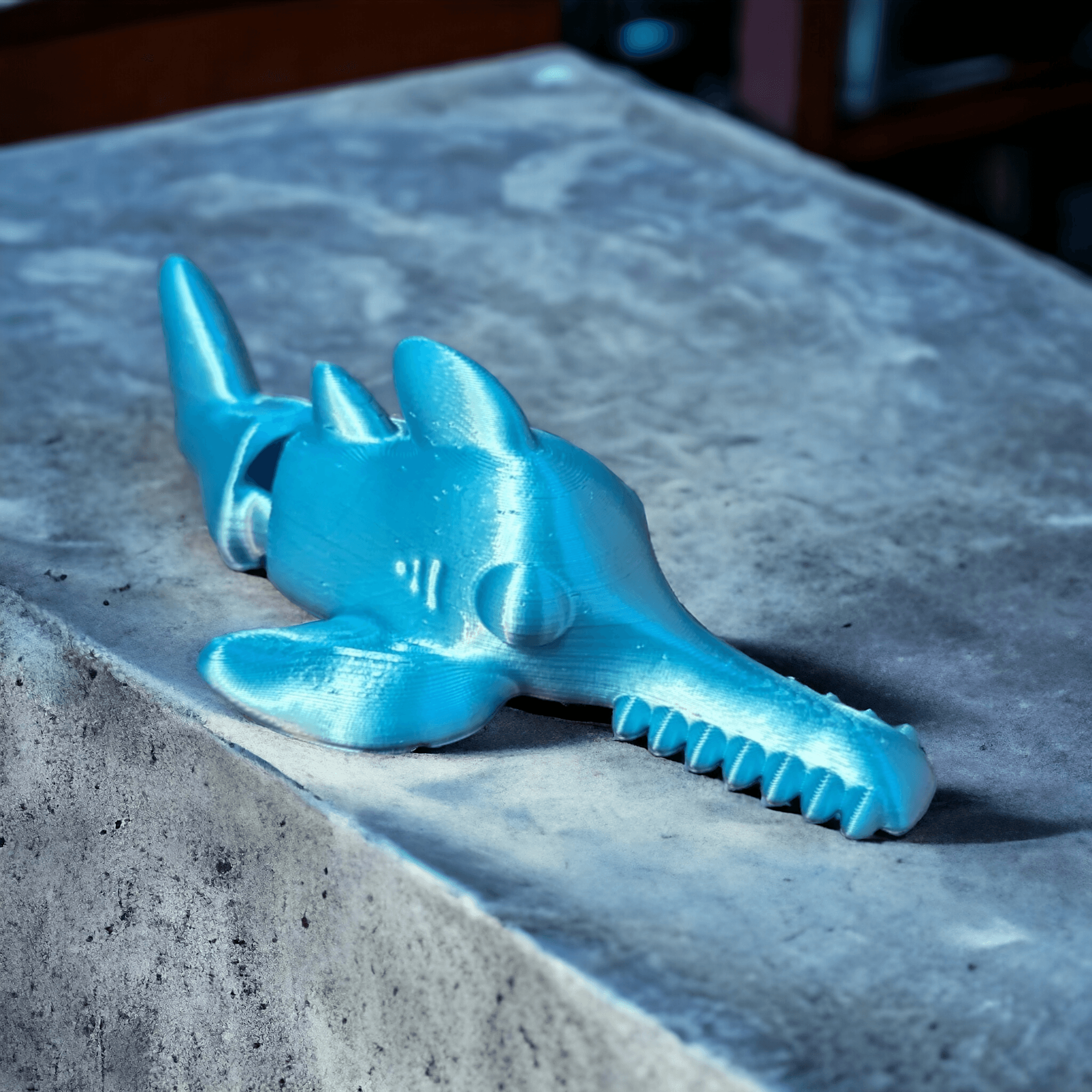 Cute Flexi Sawfish 3d model