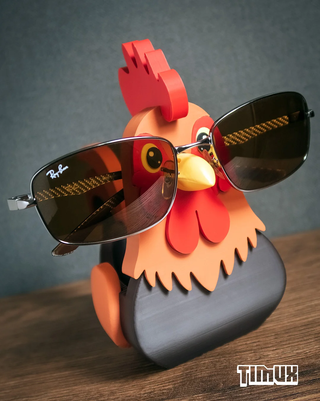 ROOSTER GLASSES HOLDER 3d model