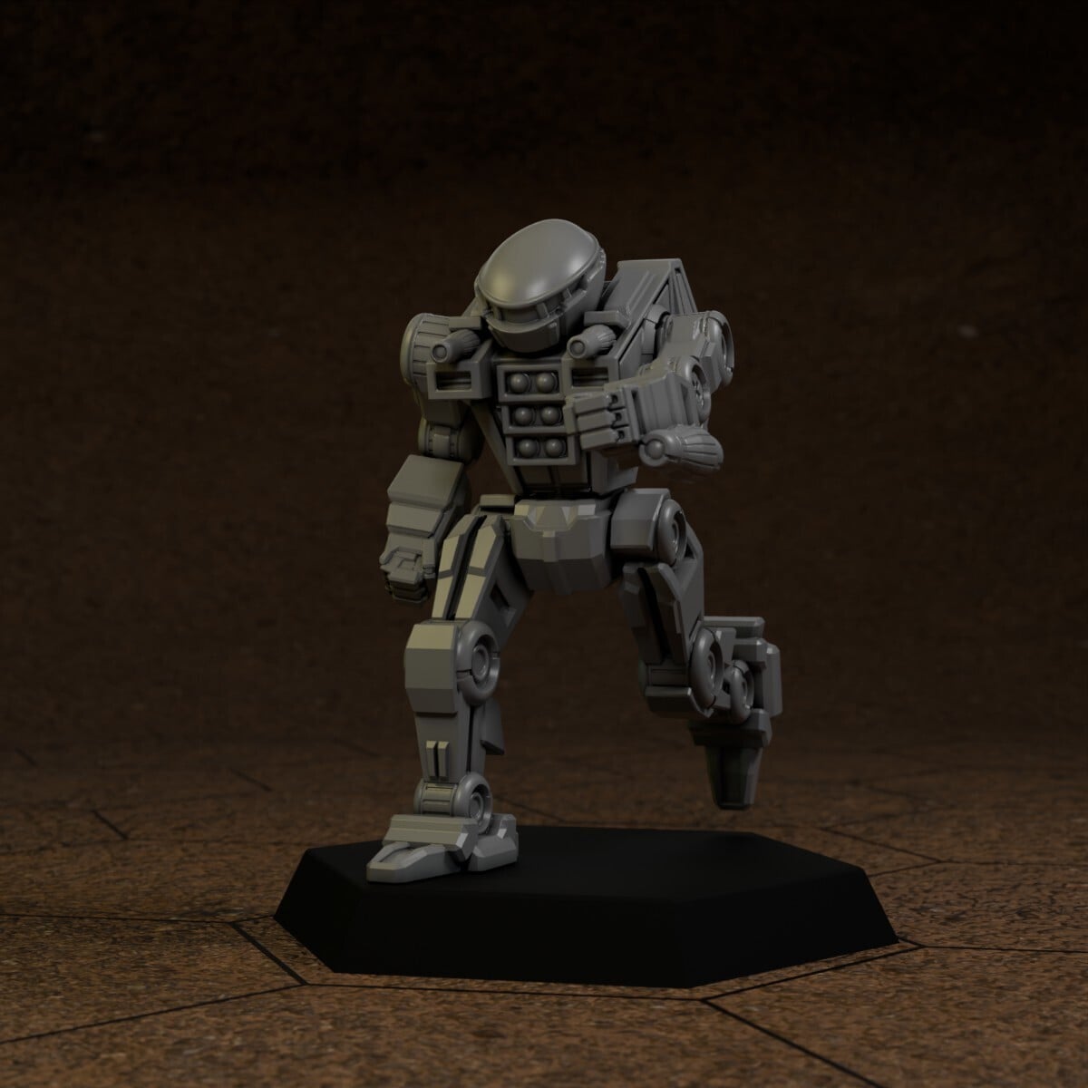 Cossack For American Mecha 3d model