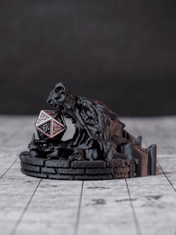Dragons Jaw D20 Dice Guardian 3d model
